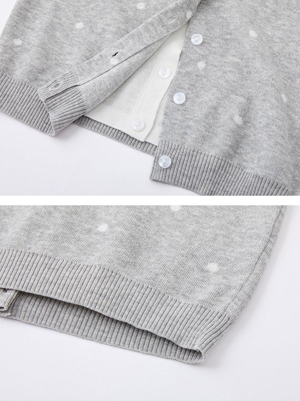 Polka Dot Knitted Casual Short Sleeve Two Piece Women T Shirt Basic Crop Tops