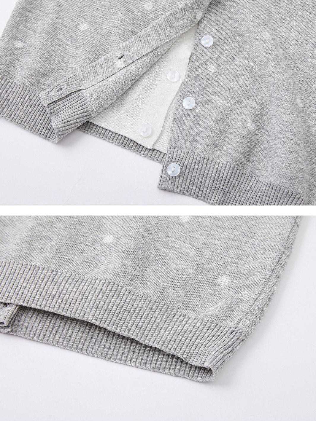 Polka Dot Knitted Casual Short Sleeve Two Piece Women T Shirt Basic Crop Tops
