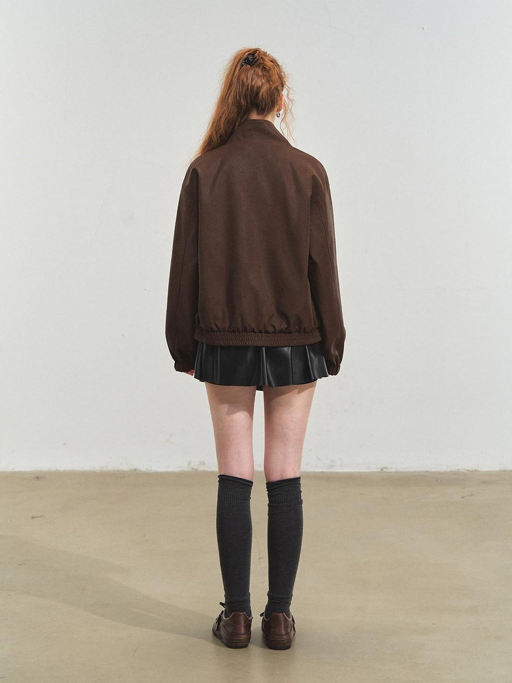 SOMESOWE Versatile Casual Regular Fit Brown Youth S M L Outerwear Jackets