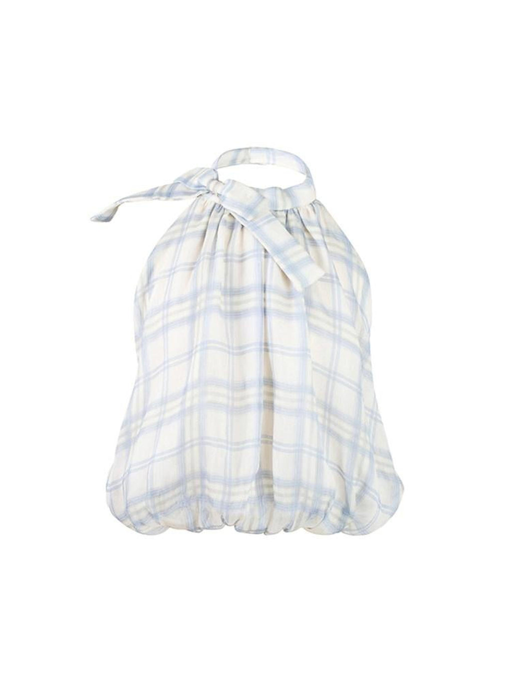 DeleteEx Quick Dry 100 Percent Polyester Plaid Slim Fit Casual Women Tank Tops