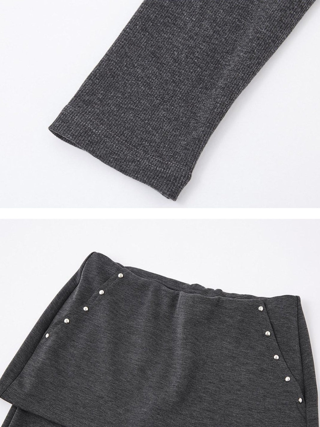SOMESOWE Cozy Knit V-neck Cropped Batwing Top Loose Straight Pants Top & Pants Sets