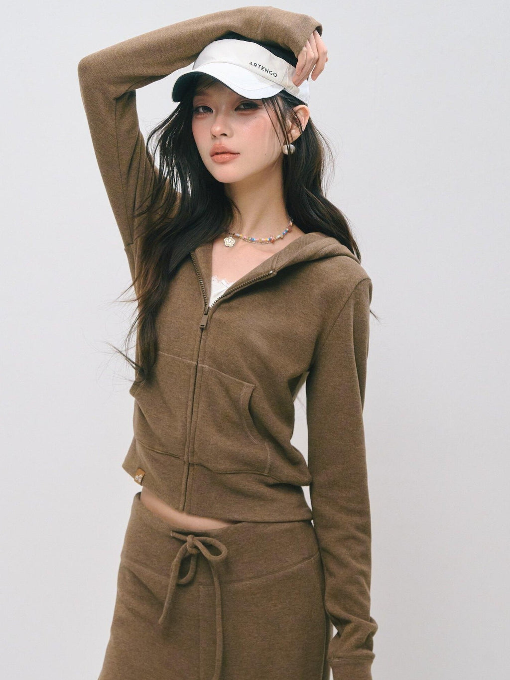 SOMESOWE Long Sleeve Collared Pullover Sexy Loose Fit Women Tracksuit Top & Pants Sets