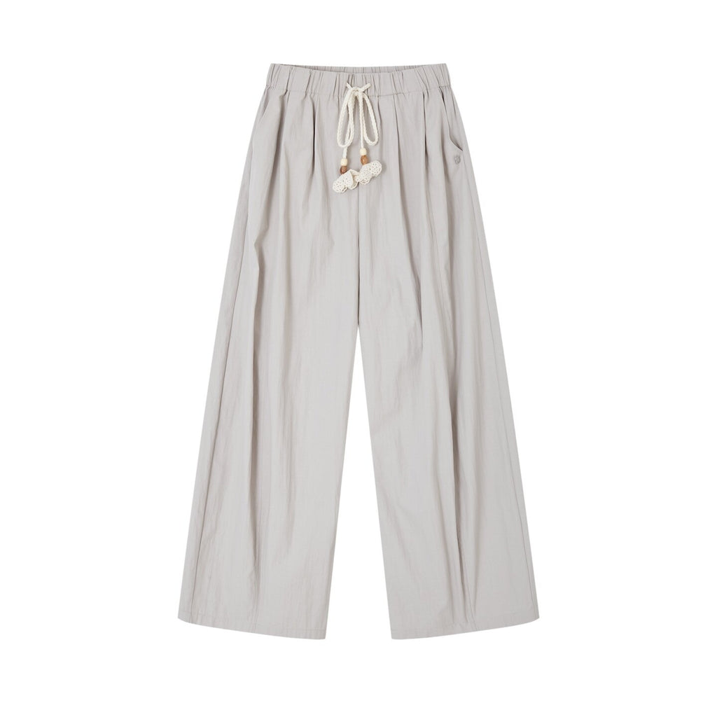 SOMESOWE_Original_Plaid_Pocket_Button_Natural_Waist_Cotton_Blend_Women_Wide_Leg_Pants_MISSTT