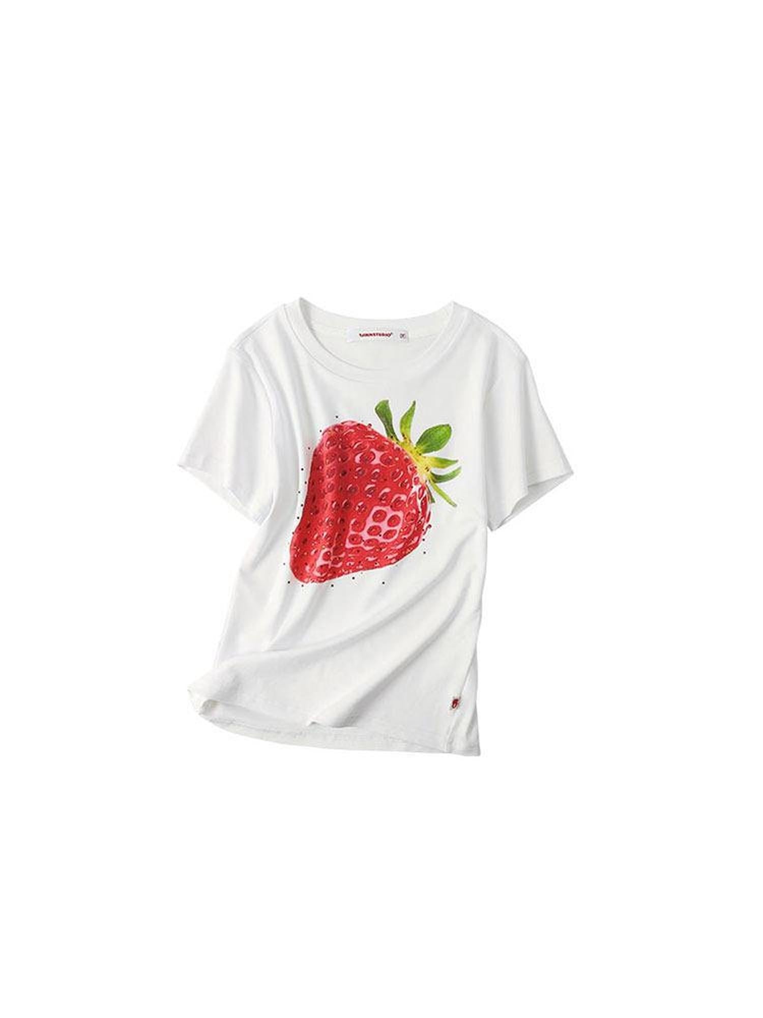 1JINN STUDIO 100% Cotton Floral Print Slim Fit Casual Crew Neck Women Short Sleeve T-Shirts