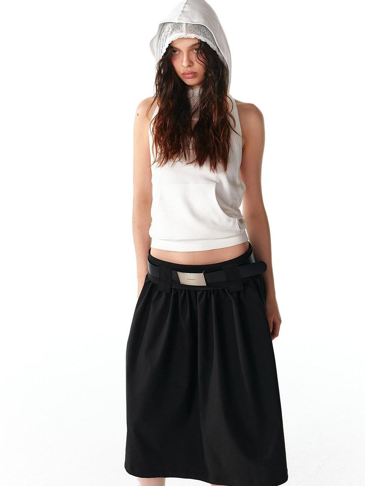 ALINNVSTUDIO Soft Stretch Cotton Slim Fit Halter Patchwork Original Design Women Tank Tops