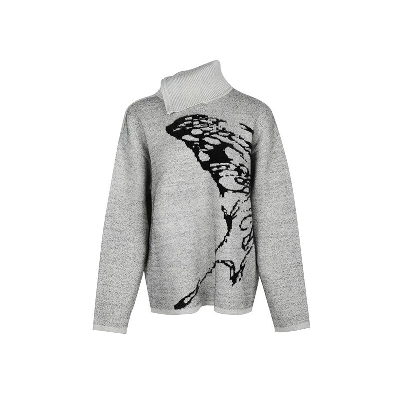 ALINNVSTUDIO_Thermal_Warm_Crewneck_Straight_Fit_Commuter_Knitwear_Gray_Black_Sweaters_MISSTT