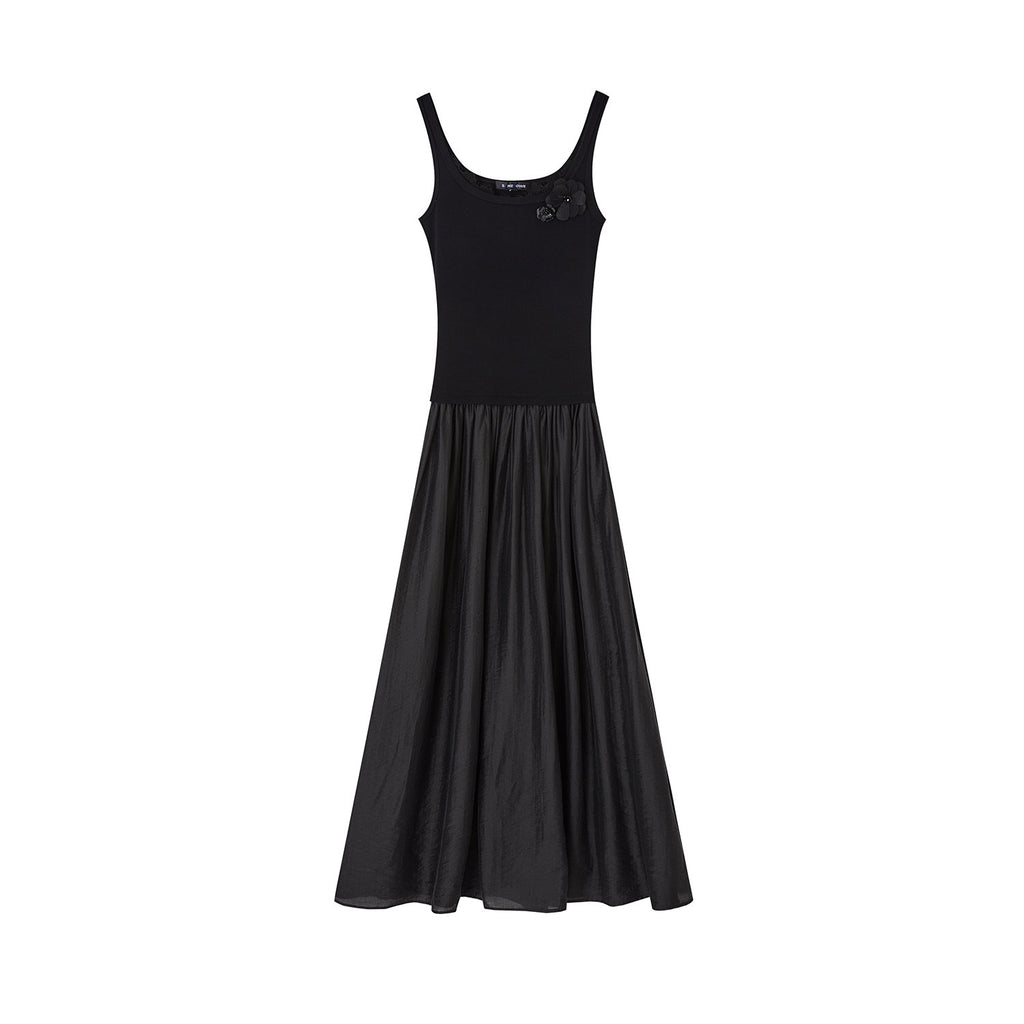 SOMESOWE_Elegant_Cotton_Sleeveless_U_Neck_A_Line_Black_Women_Work_Date_Travel_Maxi_Dresses_MISSTT