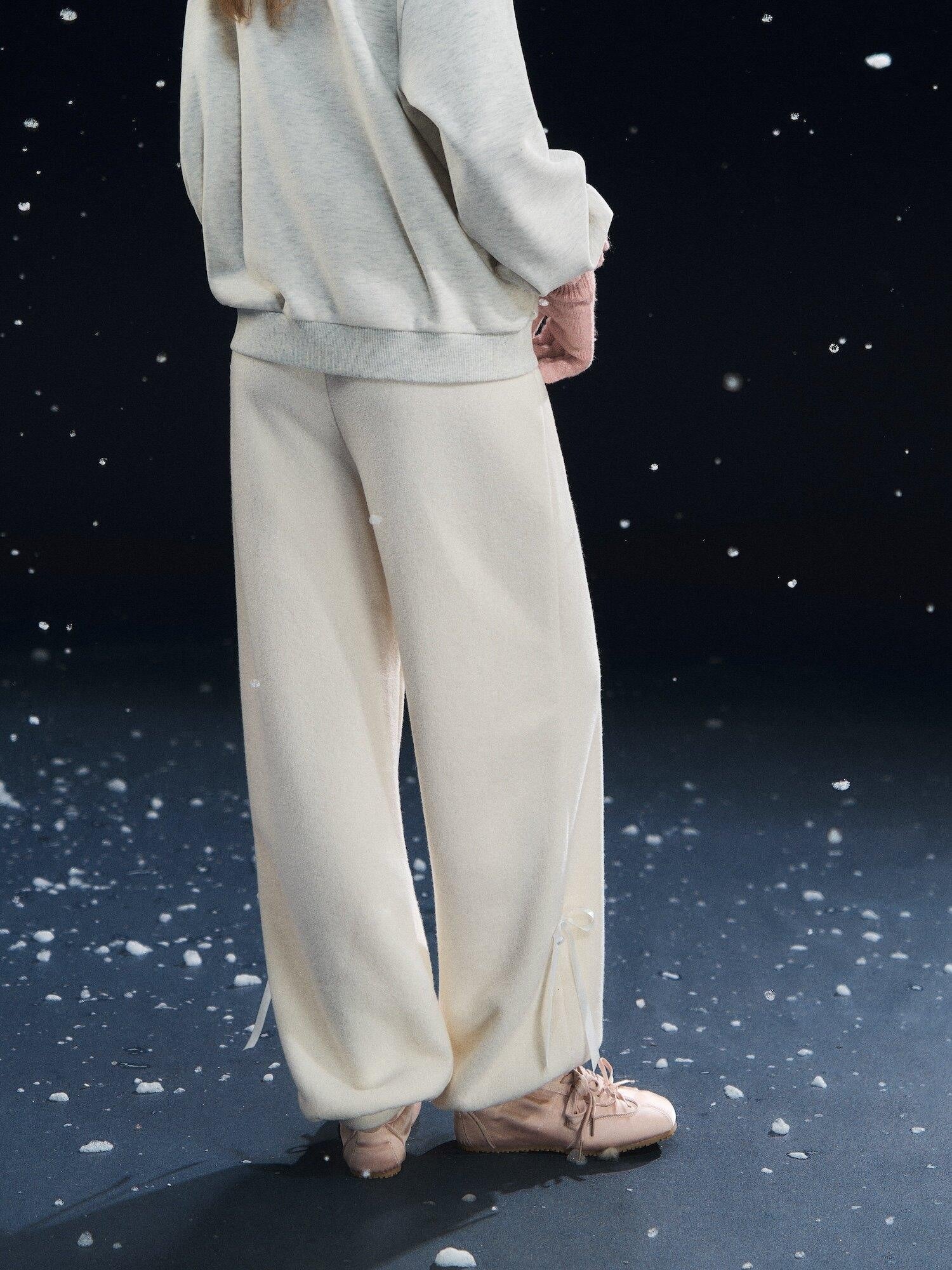 SOMESOWE Original Relaxed Tapered Jogger Drawstring Pockets Natural Waist Sweatpants