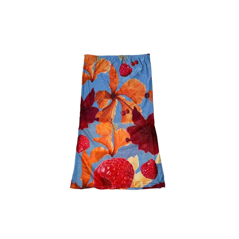 DeleteEx_Bold_Floral_Print_Stretch_Mid_Waist_Standard_Fit_Women_Polyester_Midi_Skirts_MISSTT