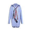 DeleteEx_100%_Cotton_Loose_Fit_Blue_White_Checked_Turn_Down_Collar_Long_Sleeve_Shirts_MISSTT