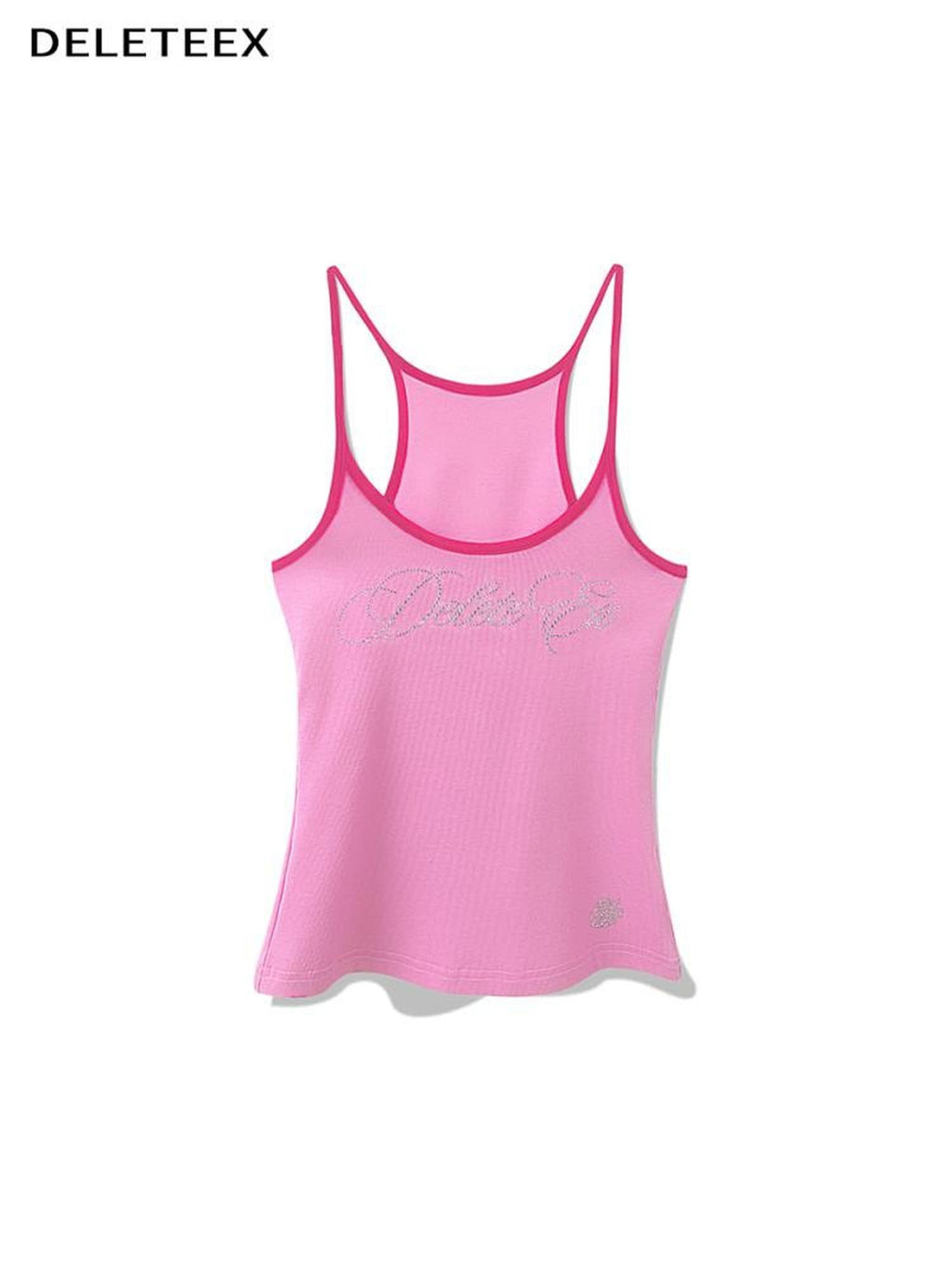 DeleteEx Soft Stretch Cotton Blend Fitted Scoop Neck Women Layering Tank Top Camisoles