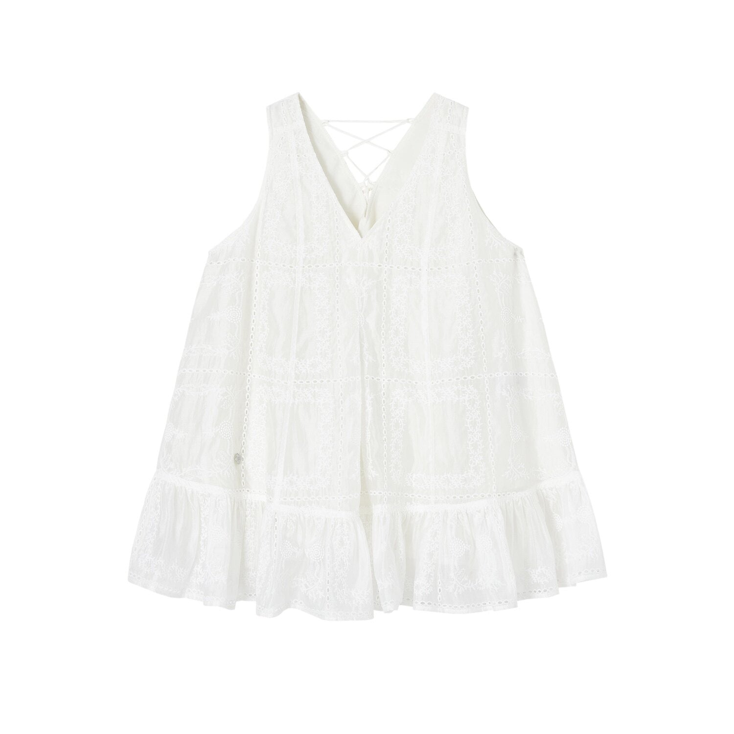 SOMESOWE_Ruffled_A_Line_Loose_Fit_Casual_Round_Neck_Sleeveless_Women_Tank_Tops_MISSTT