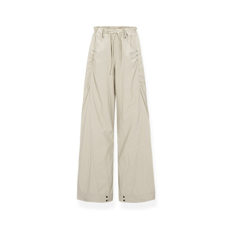 NAWSNOTAWEAR_Lightweight_Nylon_Pleated_Low_Rise_Commuter_Unisex_Wide_Leg_Pants_MISSTT