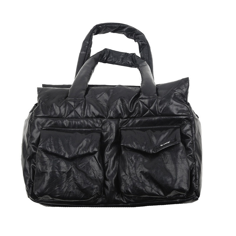 ALINNVSTUDIO_Spacious_Black_Large_Single_Shoulder_Casual_Teen_Everyday_Bags_MISSTT
