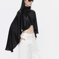 BUZHOU_Wrinkle_Free_Cooling_Minimalist_Cropped_Mockneck_Acetate_Long_Sleeve_T-Shirts_MISSTT