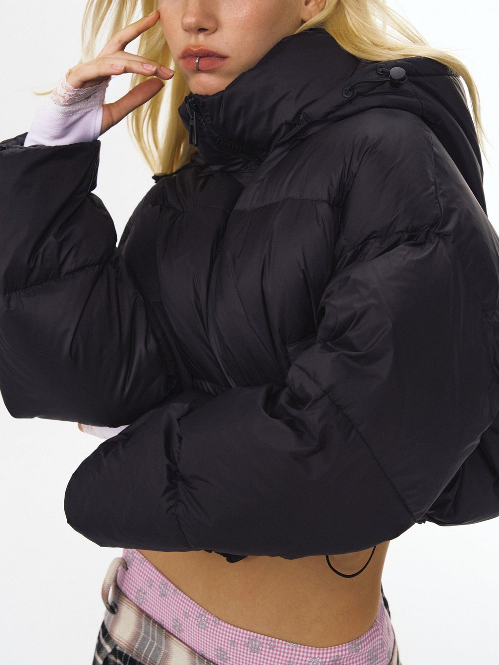 DeleteEx 90 Percent White Duck Down Lightweight Hooded Slim Fit Outerwear Down Jackets