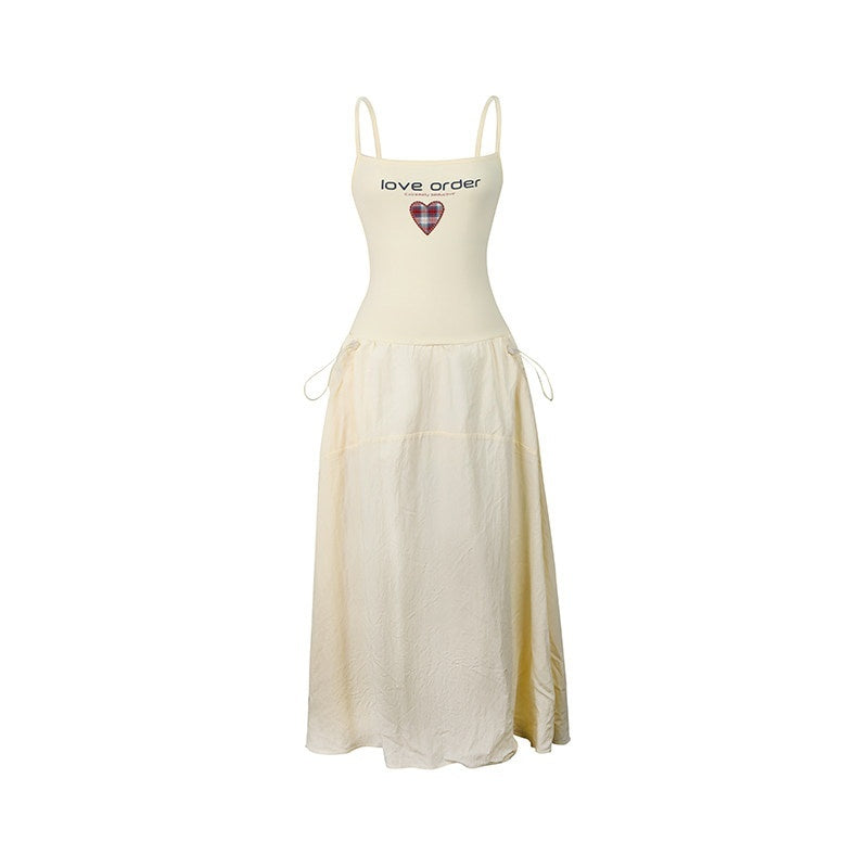 DeleteEx_Cinched_Waist_Sleeveless_Bardot_Cotton_Modal_Stretch_Beige_Gray_Maxi_Dresses_MISSTT