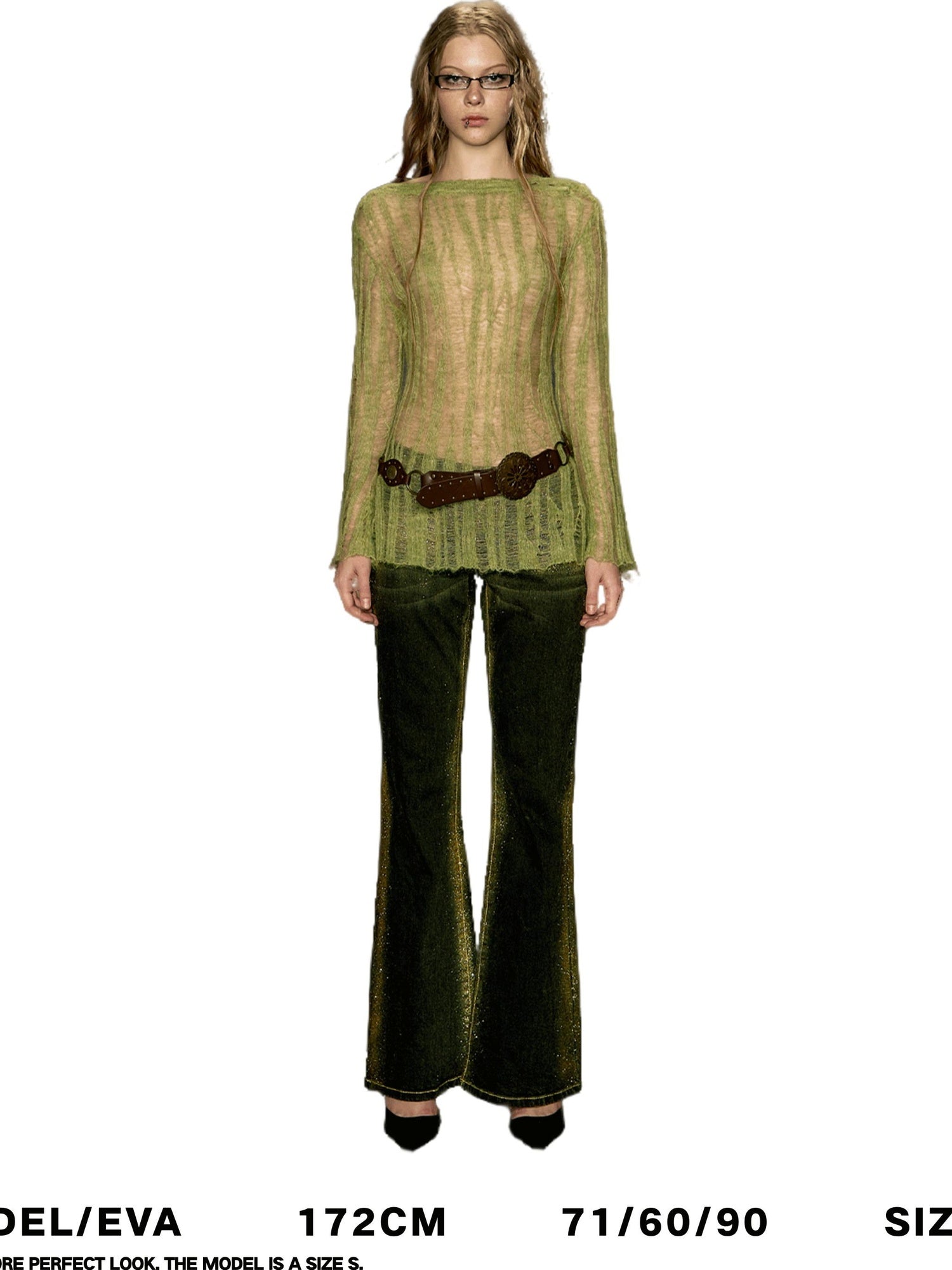 DeleteEx Cozy Wool Blend Classic Knit Casual Black Olive Green Heather Grey Sweaters