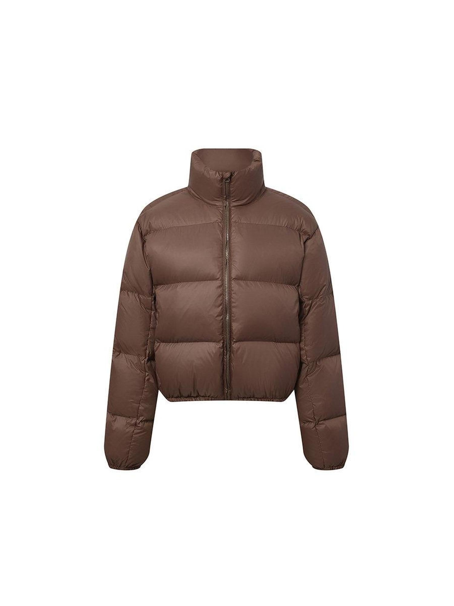 DeleteEx Lightweight Warm 90% White Duck Down Short Western Style Polyester Down Jackets
