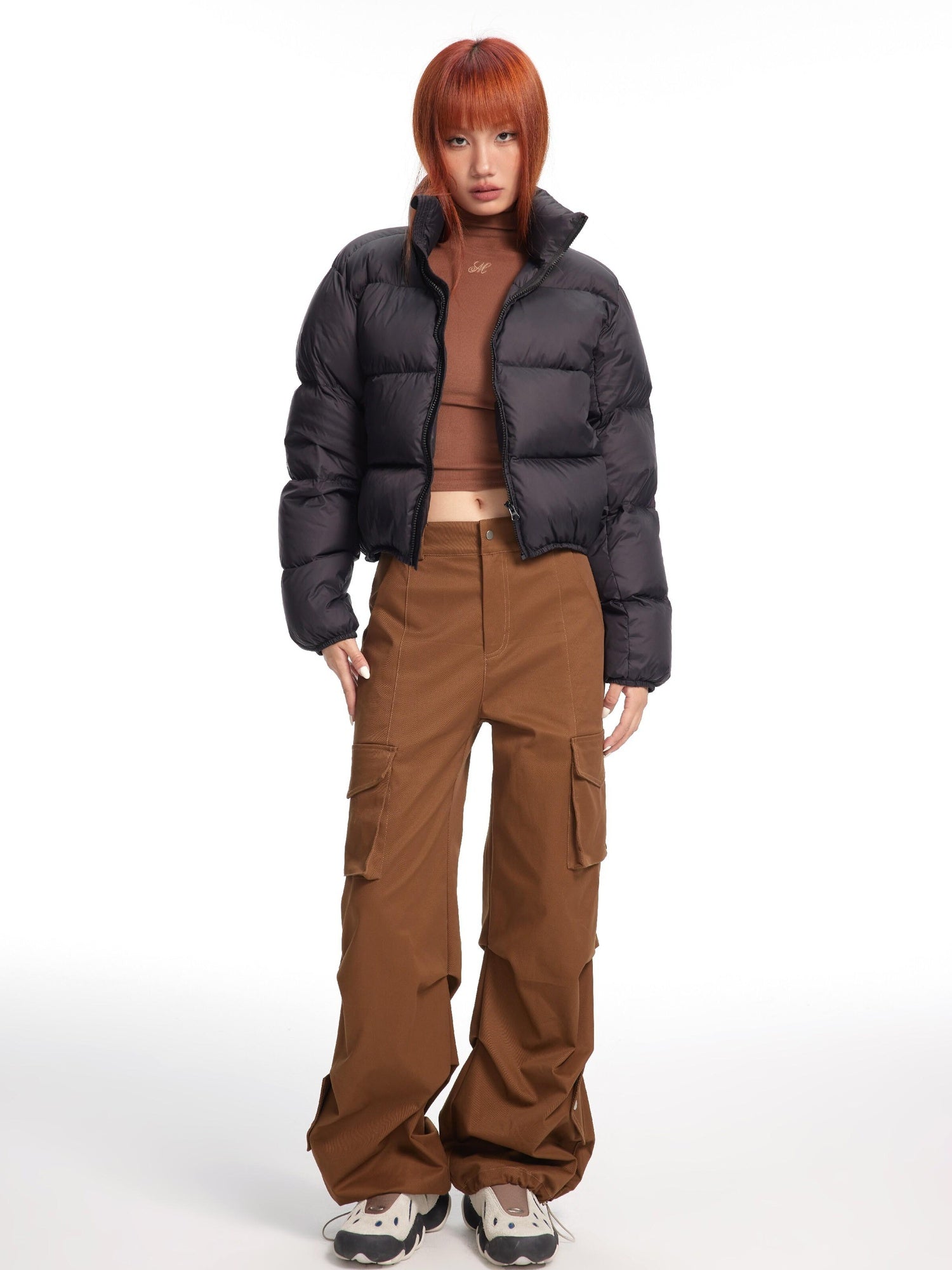 DeleteEx Lightweight Warm 90% White Duck Down Short Western Style Polyester Down Jackets