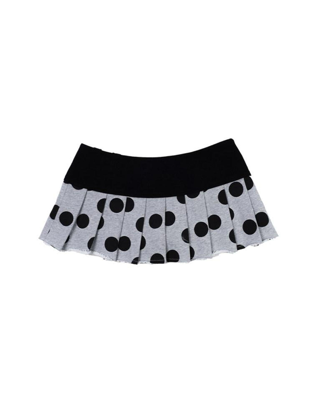 DeleteEx Polyester Nylon Blend Lightweight Gray Versatile Casual Bottoms Mini Skirts