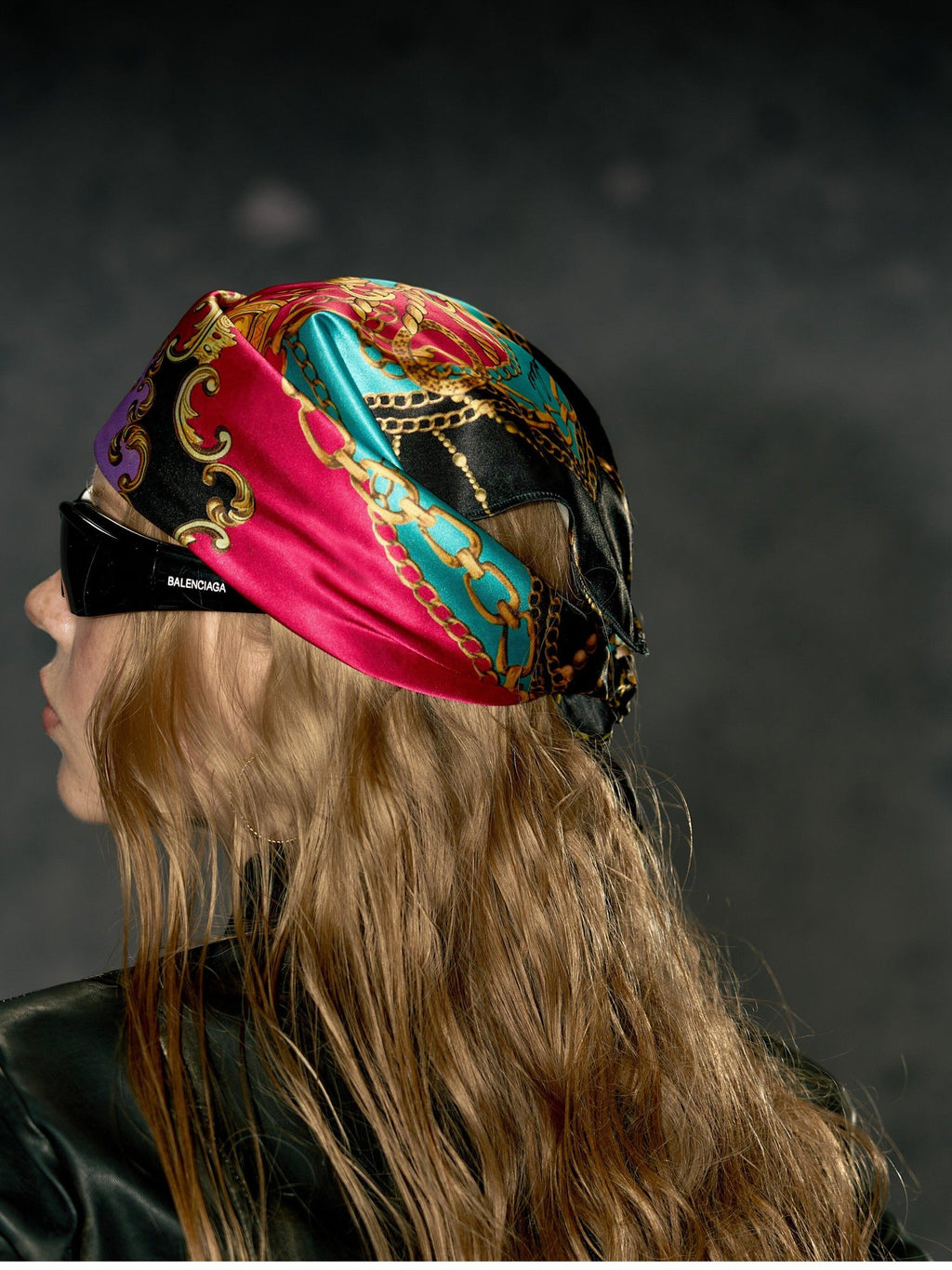 DeleteEx Premium Floral Pattern Unisex Soft Fabric Hair Tie Hair Accessories