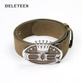 DeleteEx_Premium_Top_Grain_Leather_Minimalist_Khaki_Coffee_Women_Adjustable_102Cm_Belts_MISSTT