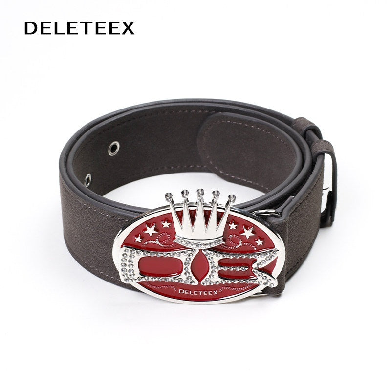DeleteEx_Premium_Top_Grain_Leather_Minimalist_Khaki_Coffee_Women_Adjustable_102Cm_Belts_MISSTT