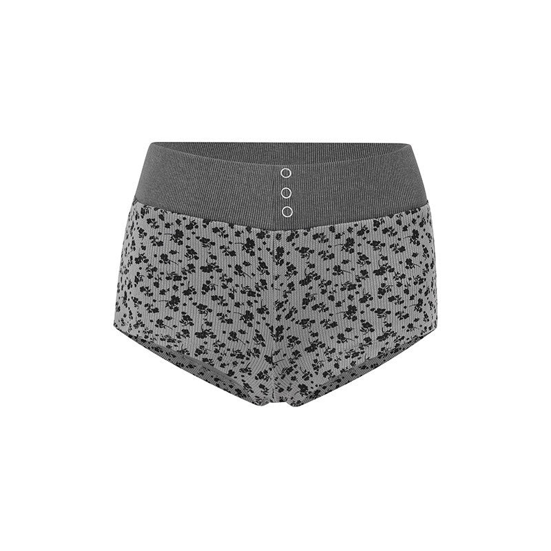 DeleteEx_Princess_Style_Floral_Cropped_Cami_And_Shorts_Set_Women_Stretch_Lounge_Sets_MISSTT
