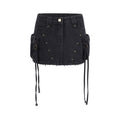 DeleteEx_Soft_Breathable_Cotton_Blend_Stretch_Slim_Fit_Black_Mini_Skirts_MISSTT