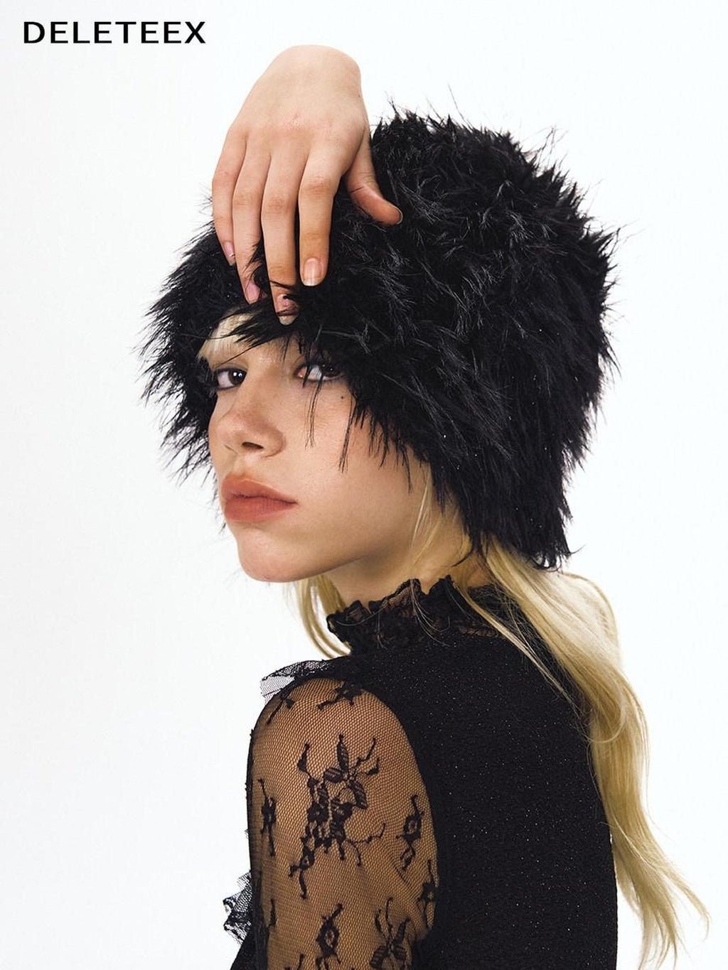 DeleteEx Soft Polyester Knit Fitted Ribbed Unisex Medium 56 58Cm Black Beanies