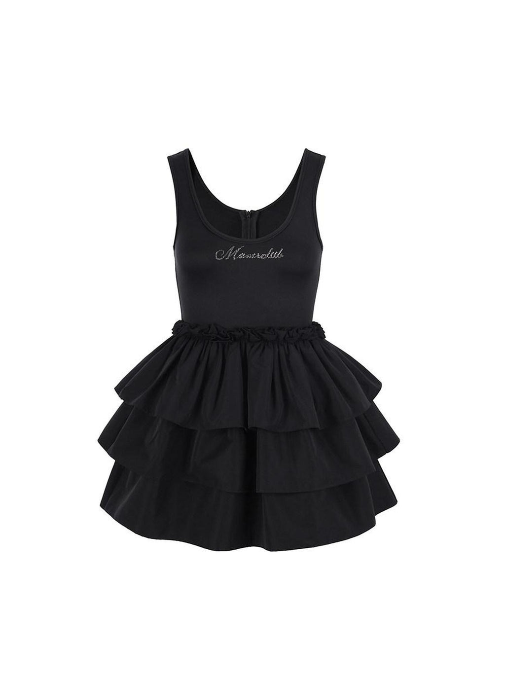 DeleteEx Soft Stretch Cotton Blend Black Versatile Womens Casual Chic Mini Dresses