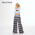 DeleteEx_Soft_Stretch_Slim_Fit_Printed_Long_Sleeve_Ivory_Aqua_Off_Shoulder_Crop_Tops_MISSTT
