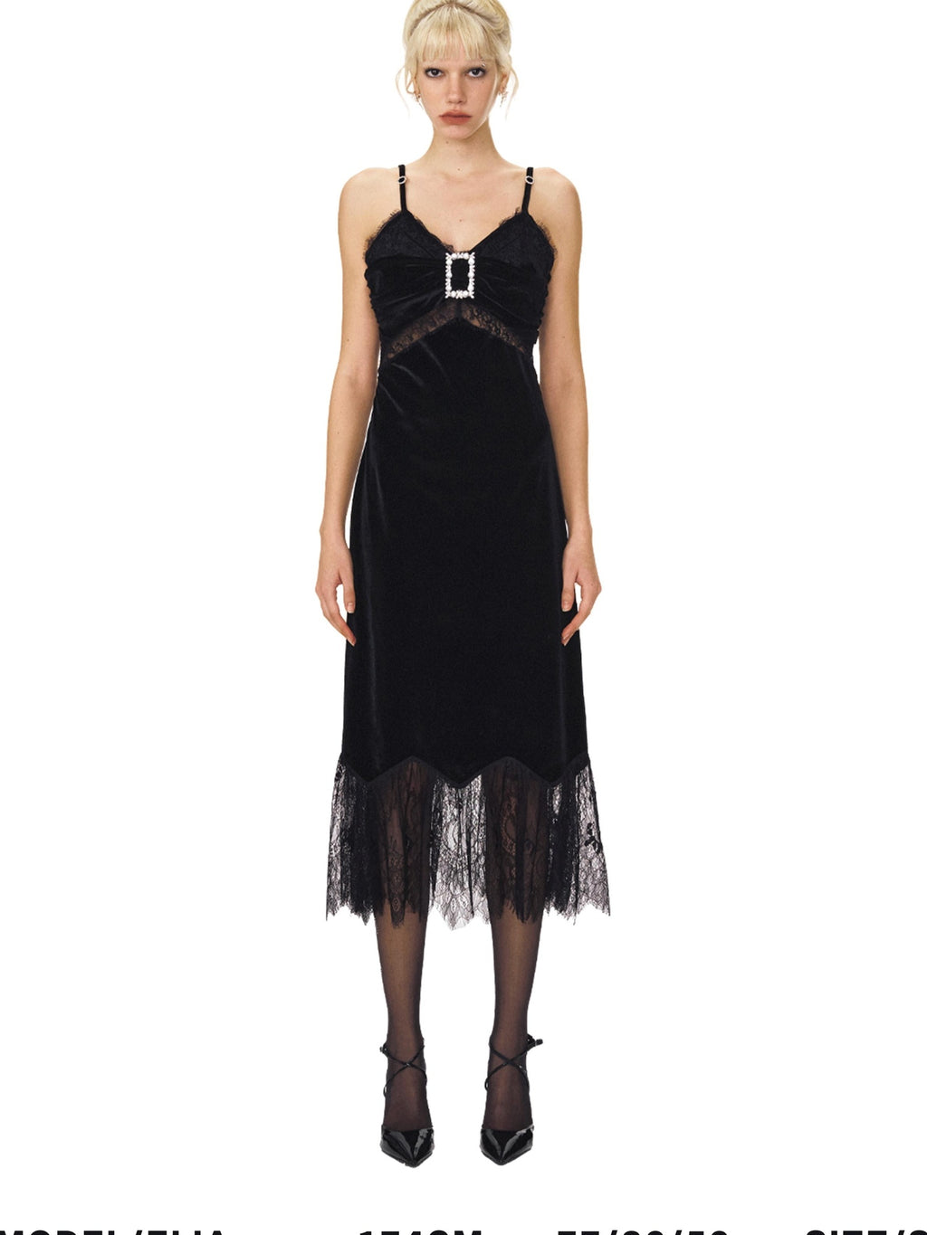 DeleteEx Stretch Polyester Slim Fit Black Bodycon Cocktail Evening Midi Dresses