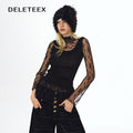 DeleteEx_Stretch_Slim_Fit_Black_Casual_Unisex_Soft_Breathable_Long_Sleeve_T-Shirts_MISSTT