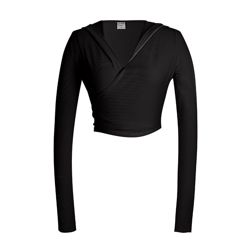 DeleteEx_Stretchy_Polyester_Spandex_Hooded_Slim_Casual_Long_Sleeve_T-Shirts_MISSTT