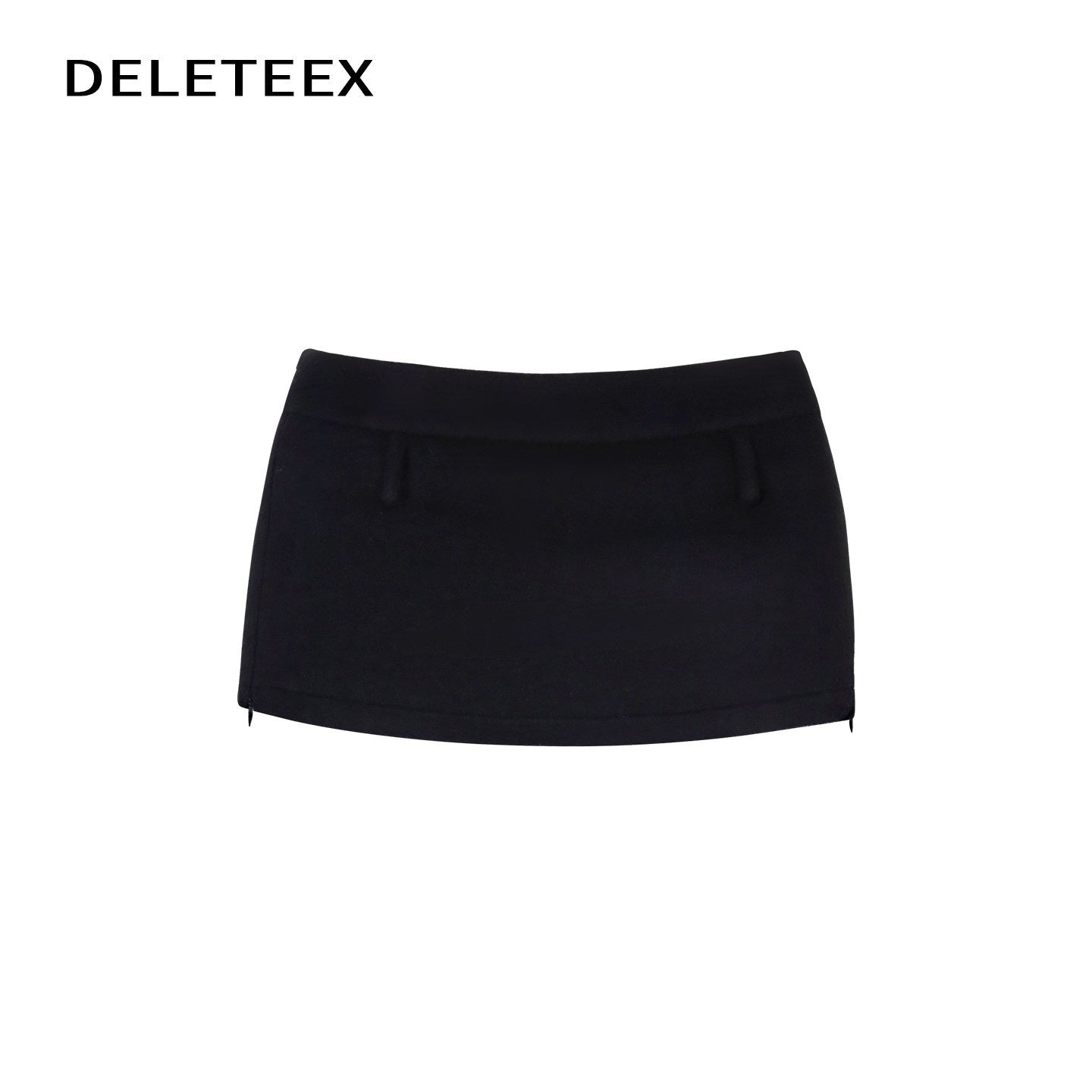 DeleteEx_Vintage_Wool_Blend_Low_Waist_Slim_Fit_Women_Daily_Party_Casual_Mini_Shorts_MISSTT