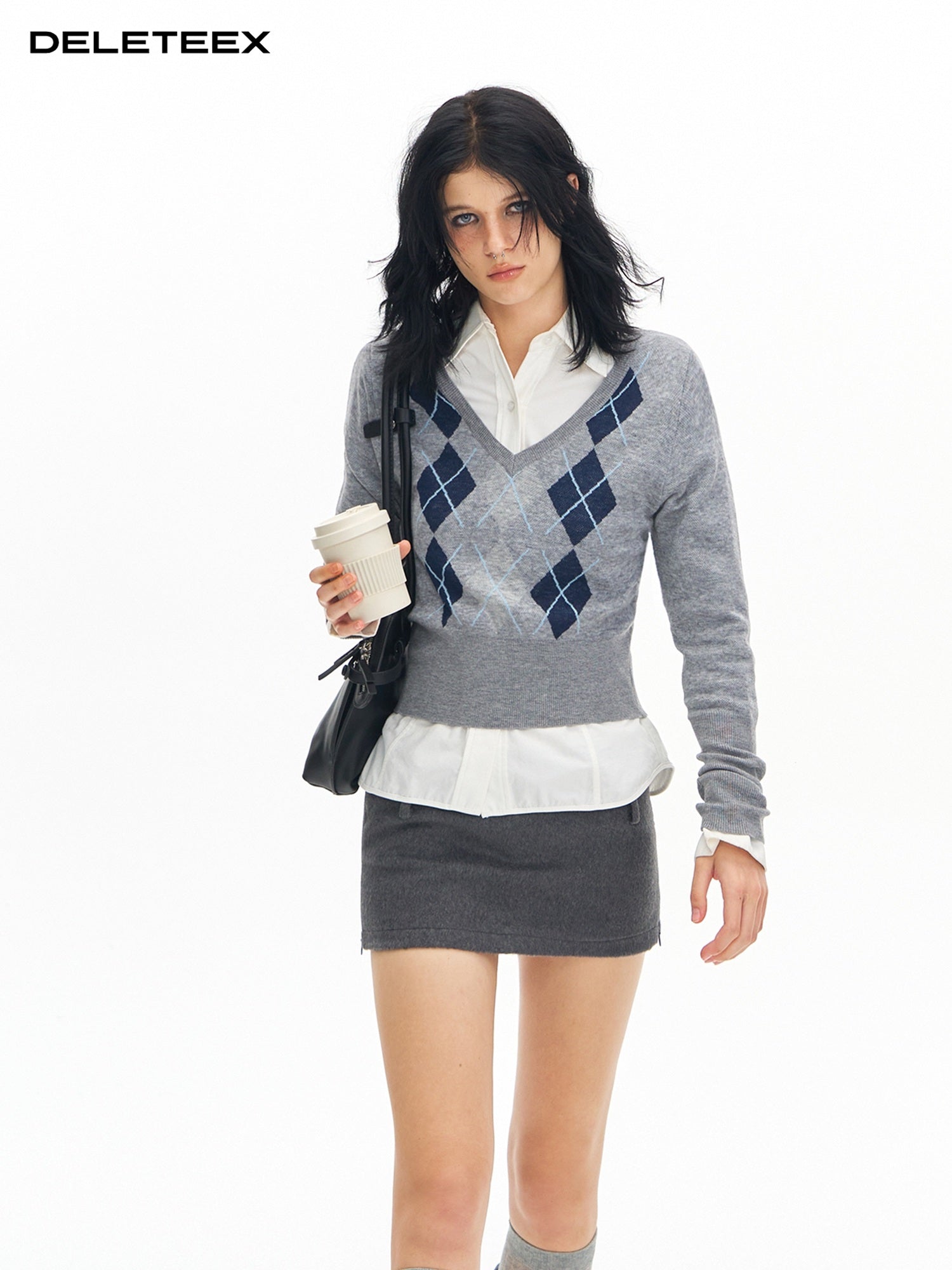 DeleteEx Vintage Wool Blend Low Waist Slim Fit Women Daily Party Casual Mini Shorts