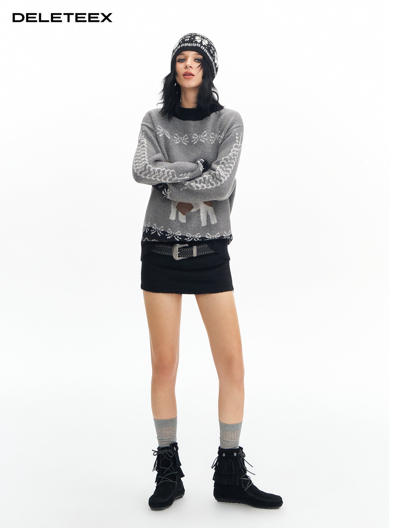 DeleteEx Vintage Wool Blend Low Waist Slim Fit Women Daily Party Casual Mini Shorts