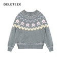 DeleteEx_Warm_Hooded_Diamond_Knit_Pullover_Loose_Fit_Office_Women_Acrylic_Blend_Sweaters_MISSTT