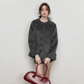 Luamoss_100%_Polyester_Button_Crew_Neck_Long_Sleeve_Youth_Casual_Top_&_Shorts_Sets_MISSTT