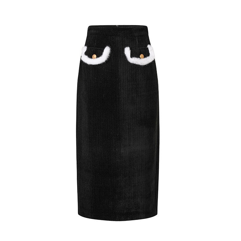 Luamoss_Ages_18_To_25_Chic_Black_And_White_Tailored_Mini_Skirt_Set_Top_&_Skirt_Sets_MISSTT
