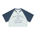 Luamoss_Animal_Print_V-neck_Fitted_Raglan_Tee_Blue_Gray_Basic_Crop_Tops_MISSTT