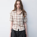 Luamoss_Breathable_100_Percent_Cotton_Vintage_Straight_Fit_Plaid_Women_Shirts_MISSTT