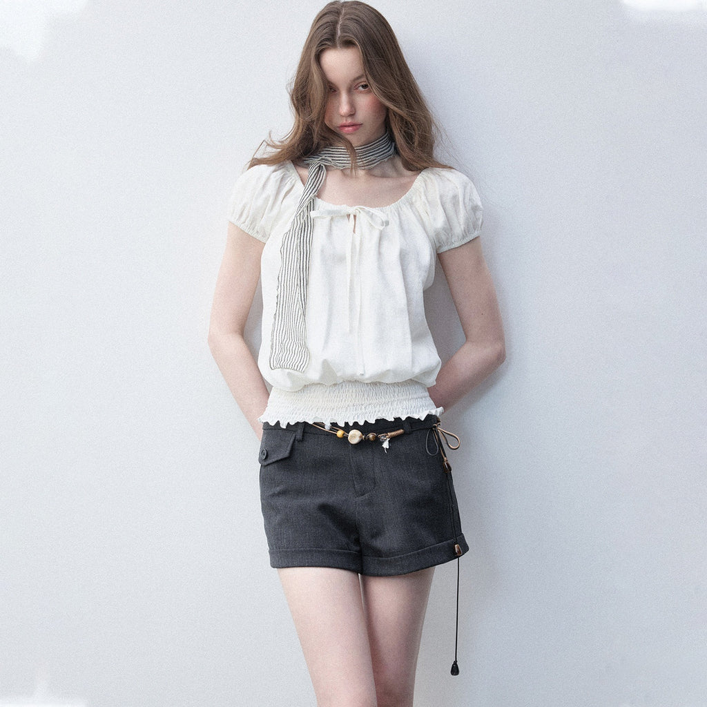 Luamoss_Breathable_Korean_Loose_Boat_Neck_Cropped_Lyocell_Blend_Short_Sleeve_T-Shirts_MISSTT
