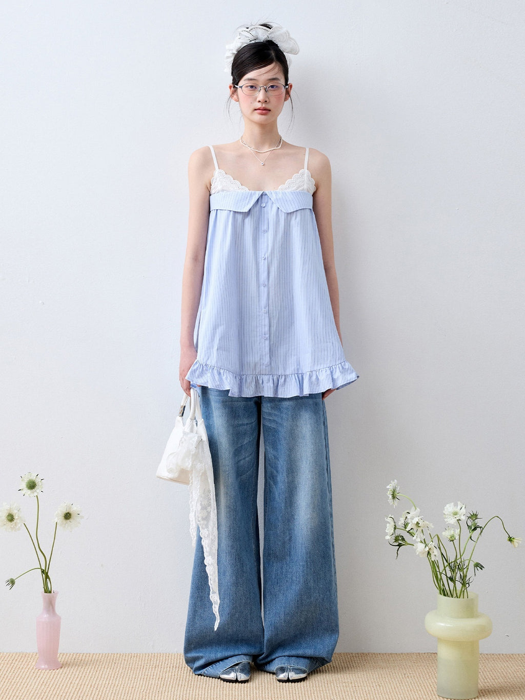 Luamoss_Lightweight_Casual_Zip_Fly_Natural_Waist_Loose_Fit_Iceland_Blue_Wide_Leg_Jeans_MISSTT