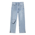 Luamoss_Raw_Hem_Light_Blue_Mid_Rise_Loose_Straight_Casual_Youth_Denim_Straight_Leg_Jeans_MISSTT