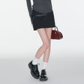 Luamoss_Shape_Retaining_Lined_Korean_High_Waist_Pencil_Side_Zipper_Black_Mini_Skirts_MISSTT