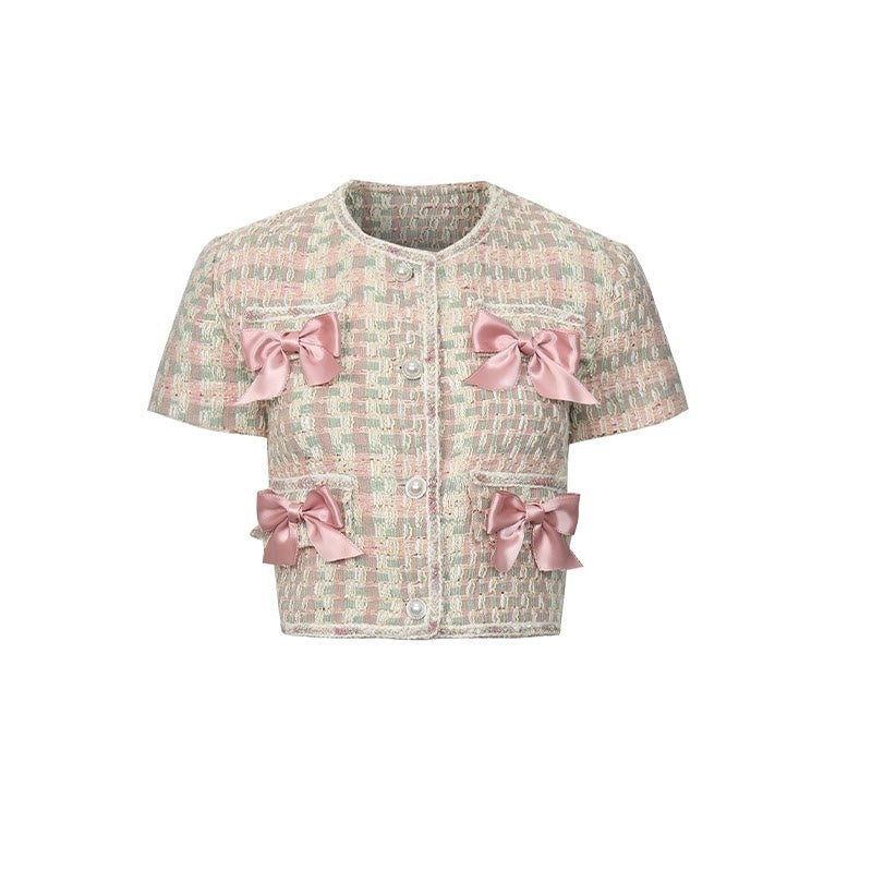 Luamoss_Soft_Pink_Polyester_Ruched_Crop_Top_Mini_Skirt_Young_Women_Top_&_Skirt_Sets_MISSTT
