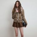 Luamoss_Warm_Plush_Lined_Straight_Fit_Short_Ribbed_Hem_Women_Mocha_Brown_Puffer_Jackets_MISSTT